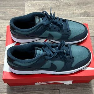 - Nike Dunk Low Armory Navy/Black/Mineral State/White SZ 11